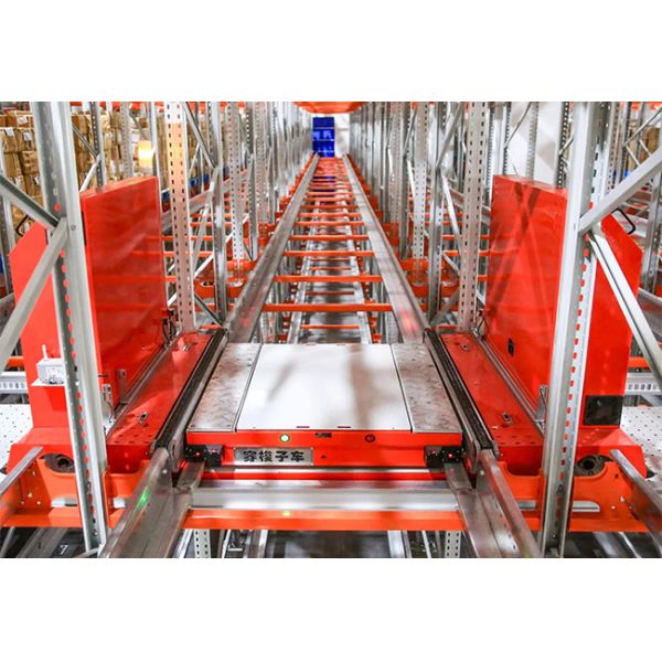 Two Way Radio Shuttle Car Shuttle Pallet Runner Rack System Car radio shuttle racking