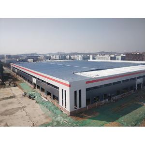 Thickness 0.3mm-0.7mm Steel Structure Buildings , Steel Structure Warehouse Construction