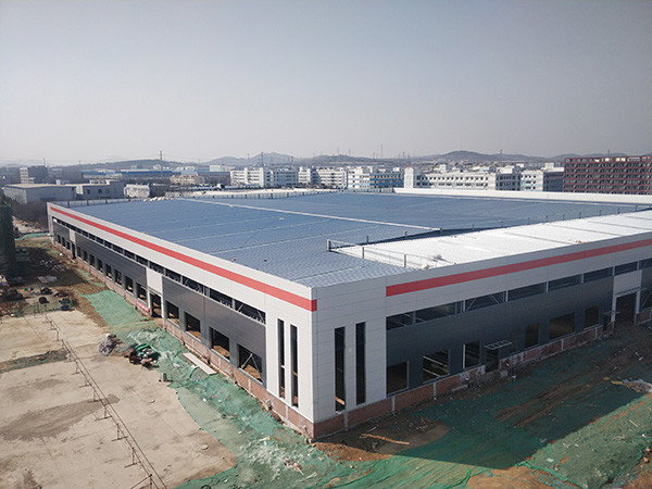 Thickness 0.3mm-0.7mm Steel Structure Buildings , Steel Structure Warehouse Construction