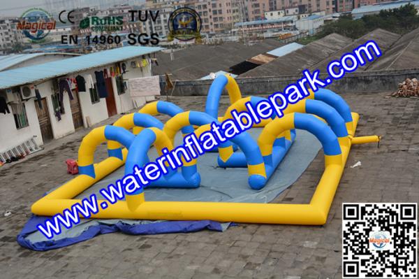 Popular Inflatable Sport Games , Inflatable  Race Track  for Kids