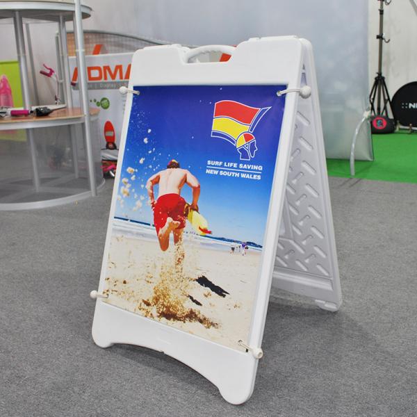 Advertising Outdoor Banner Stands A Frame Advertising Board PE Material