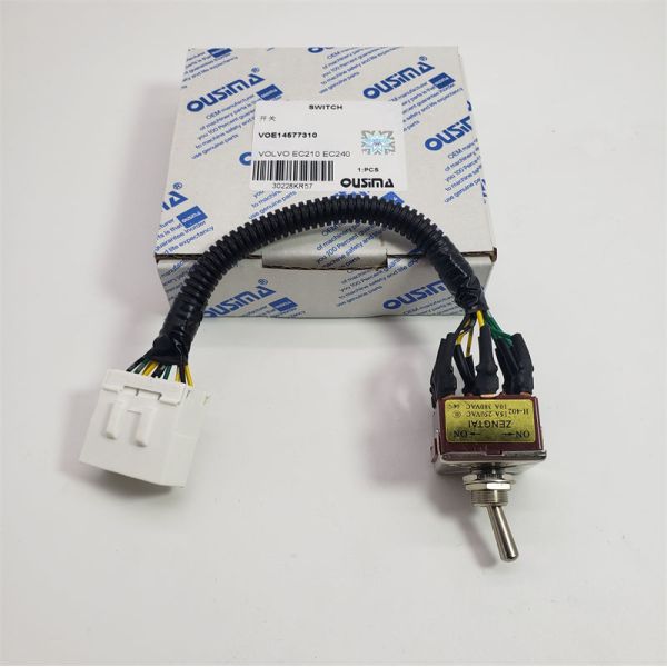 12V Accelerator Switch VOE14577310 for EC210 EC240 EC300B Excavator Pressure Switch