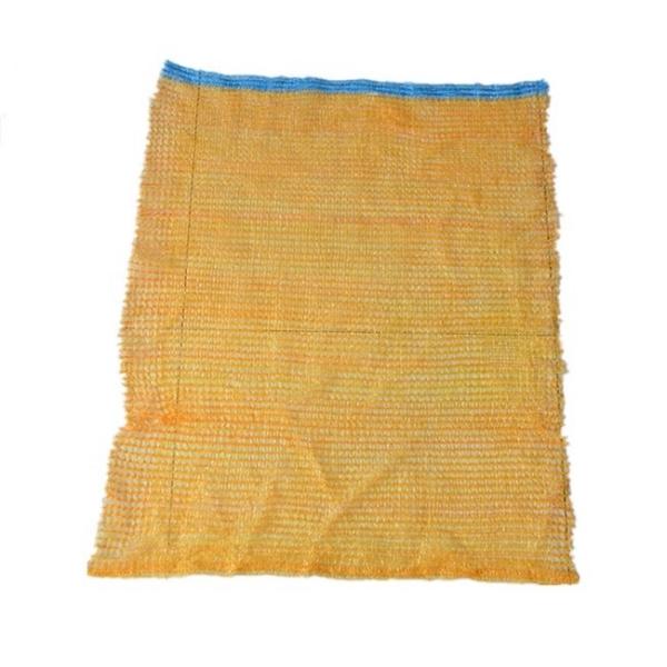 50*80 CM PE Knitted Raschel Mesh Bag for Potatoes Onions Customized Size and Sample