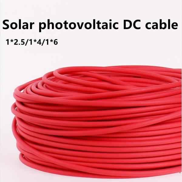 TUV Certified 4mm2 Solar Cable XLPE 5.9mm OD