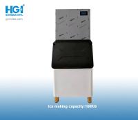 ar 160kg/24h automático comercial autônomo do fabricante de gelo de 110V 220V de refrigeração