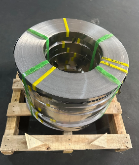 Polished Hot Rolled Stainless Strip Coil , Anti Corrosion Spring Steel Strip