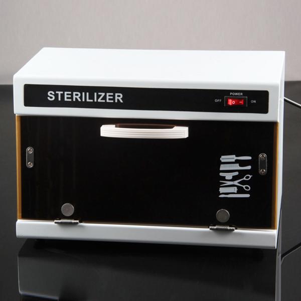 10W Power Beauty Salon Instruments , Professional Sterilizer Cabinet With Uv Lights