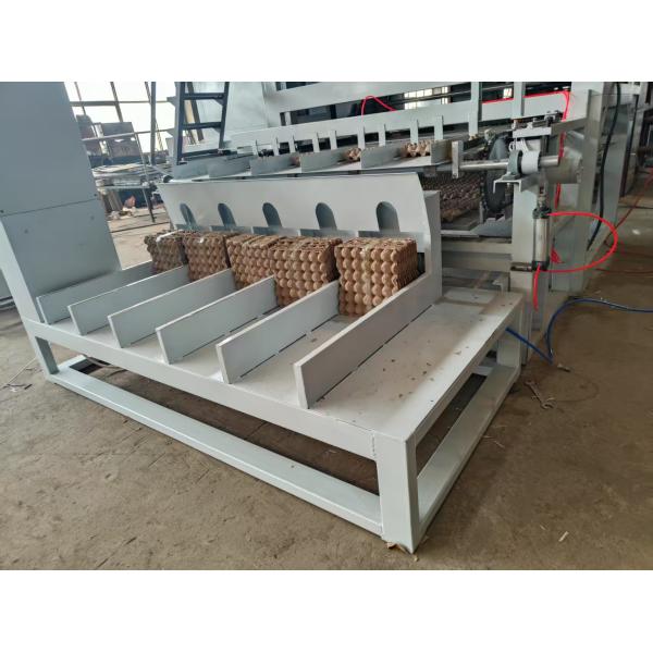 Máquina de bandejas de huevos de moldeo de pulpa totalmente automática profesional WANYOU, controlada por PLC, prensado en caliente, 380V, 25-50KW, 5000 piezas/h