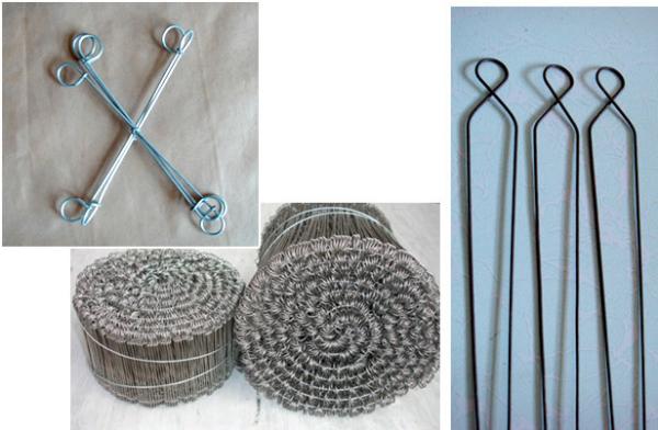 HOT SALE! Black annealed U type wire Galvanized u type wire pvc coated u type wire