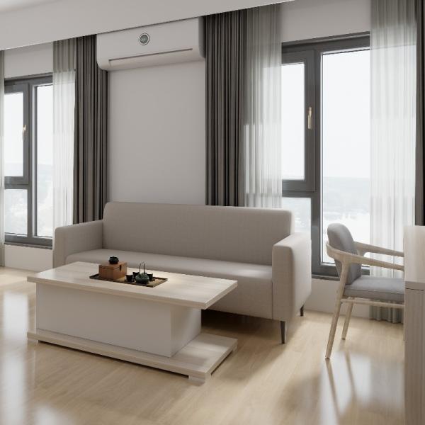 Simples, confortável, bonito, confortável, confortável, macio, confortável sofá para o apartamento