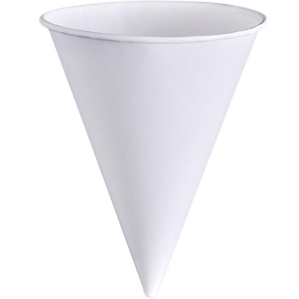 10.000kg Disposable Cone Cup 3.7oz Paper Triangle Environmentally Friendly Cone Paper Cup