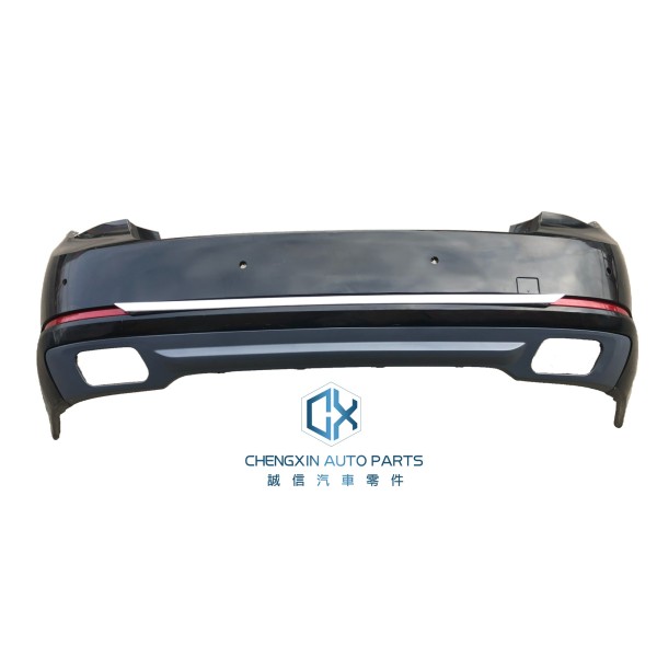 Classic High Quality 7 Series F01 F02 F04 LCI Rear Bumper Surrounded Guard Bar Lower Lip Dual Exhaust Spoiler for BMW