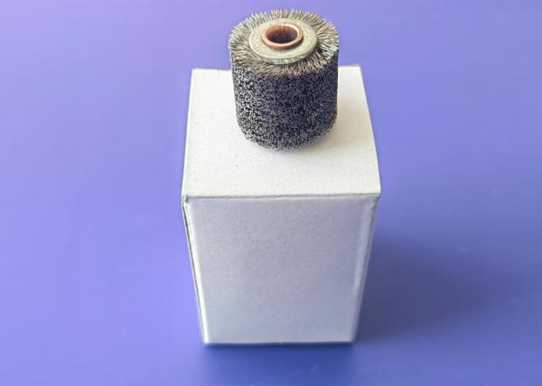 Copper Wire Cable Peeling Brush 1.4 Inch Wide Face Stainless Steel Wire