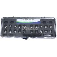 2023 Ortodoncia Dental Alexander Bracket Brace 0.022/0.018 ranura hecha de metal avanzado para una mejor estética
