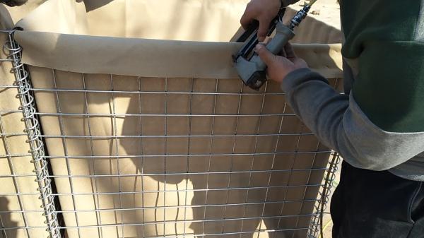 Mil 7 Sand Filled Hesco Barrier