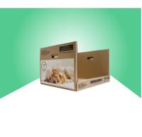 Cartulina resistente Tray For Fulfillment Pet Blanket de la exhibición de la pared PDQ del doble de Costco