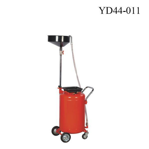 YD44-011/012 30Gal Pneumatic Oil Drainer: 122-179cm Height, 15.75