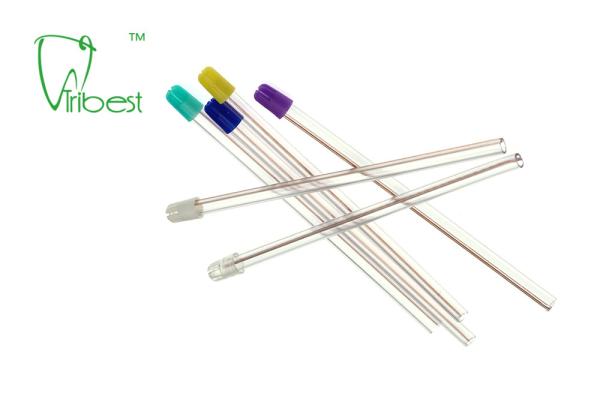 PVC Dental Disposable Saliva Ejector Clear Body Colorful Tip