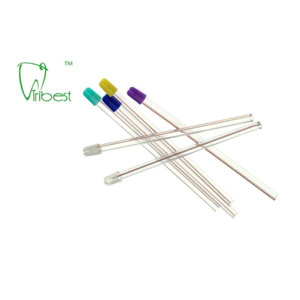 PVC Dental Disposable Saliva Ejector Clear Body Colorful Tip