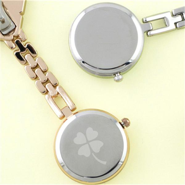 Alloy Fob Watch For Nurses , 3ATM Waterproof Pocket Fob Watches