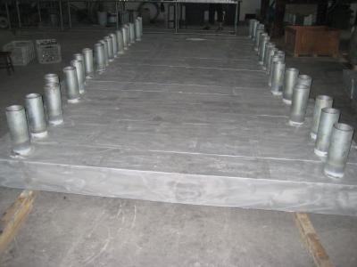 Anodo de Alumínio Sacrificial Marinho / Anodos de Alumínio Sacrificial ASTM na água salobra do mar