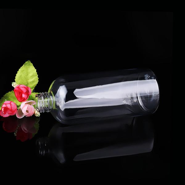 kitchen toilet bottle plastic cleaner 500ml round PET bottle with trigger spray