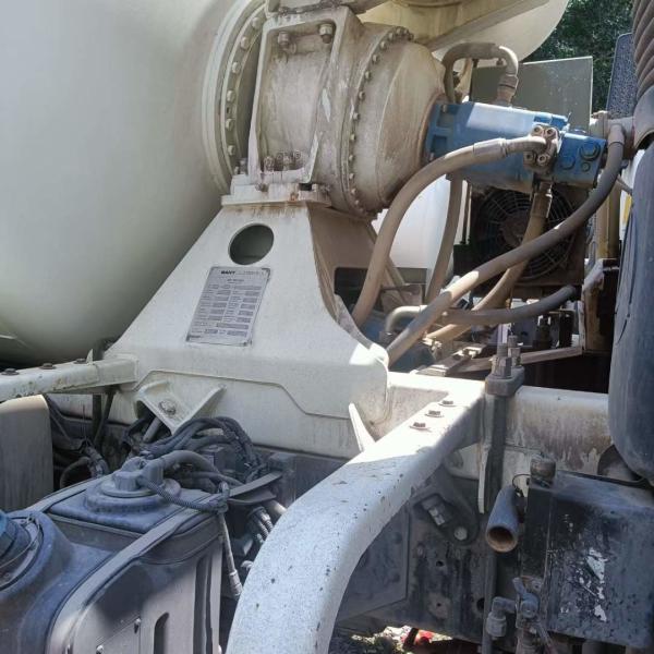 14.255t Used Concrete Mixer Truck SYM5311GJB1E3 With Low Mileage And Less Working Hours