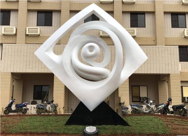 Contemporary Outdoor Abstract  Metal art Landscape Sculpture