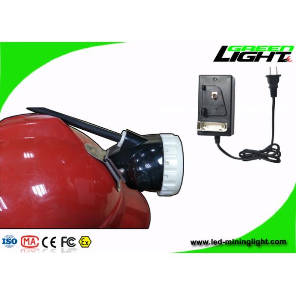 ABS Material Rechargeable LED Headlamp 10000lux Brightness 16 Hours Lighting Time