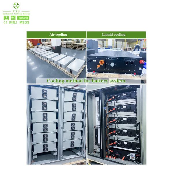CTS 500v 700v 280Ah LFP Battery System 540A Max Charge Power for Energy Storage in Enterprises and Business Centers