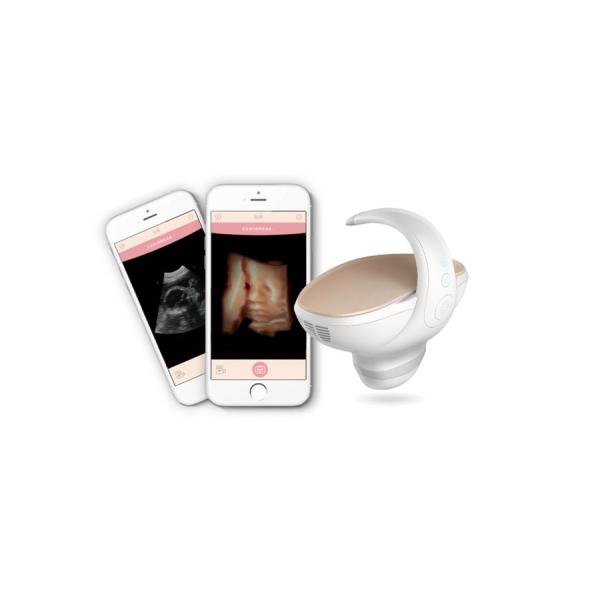 60 Degree 3D 4D Handheld Ultrasound Scanner Fetus Camera M1 4.0MHz