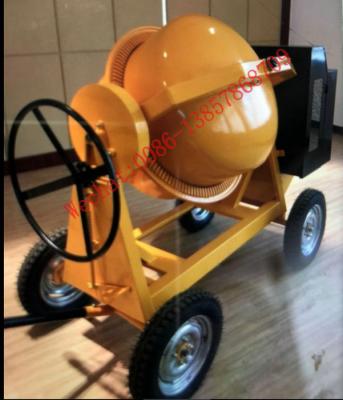 Mobile Concrete Mixer Machine 350L Small Gasoline Diesel Seft-Load Concrete Mixer
