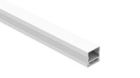 perfil de aluminio 6063 T5 de la tira de la longitud LED de los 2.5m con el difusor de la PC