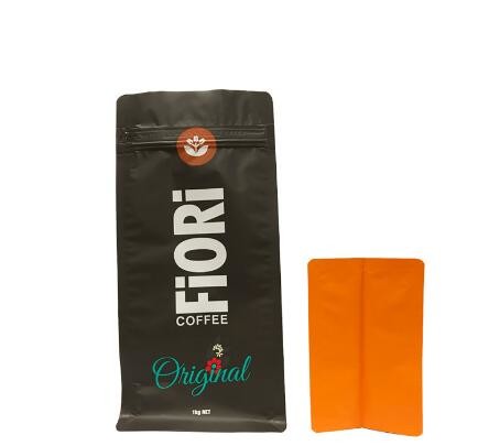 High-end Vivid Printing Strong Sealing  Recycling Custom Design 1kg Coffee Bags with k