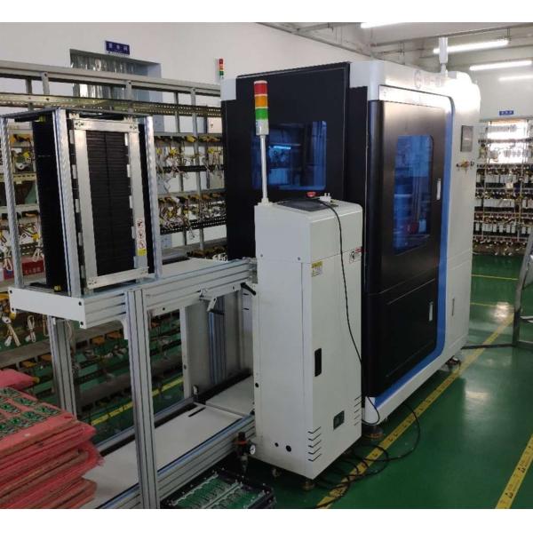 Автоматическое встроенное отделение 1,1 кВт Круговое лезвие Встроенное Vcut PCB Depaneling Machine с отходами PCB Сборник