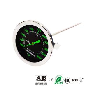 100℉ - la sucrerie 500℉ cuisent le thermomètre à la friteuse professionnellement