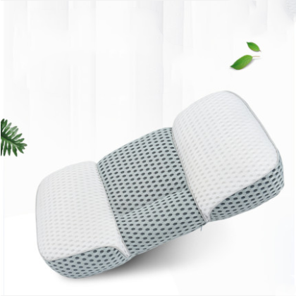 Massage Pillow Portable Electric Shiatsu Vibrating Neck Back Waist Cushion With Heat