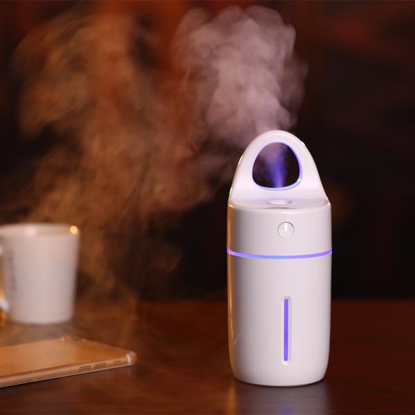 LED Night light Portable Air Humidifier for Car and Home Oil Aroma Diffuser Humidifier Sprayer GK-X6