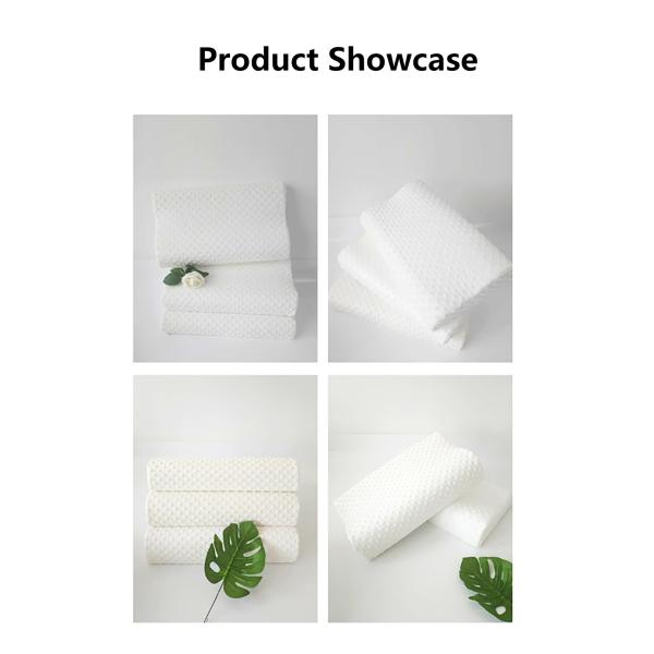 Bedroom Soft Contoured Orthopedic Pillow Skin Friendly Pillows And Mattresses