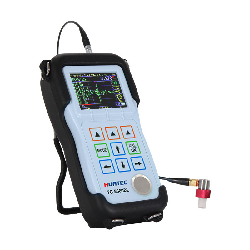 TG-5600DL Single & Dual Element Ultrasonic Thickness Gauge Color Screen A-Scan B-Scan 0.001mm High Precision Metal Thickness Tester
