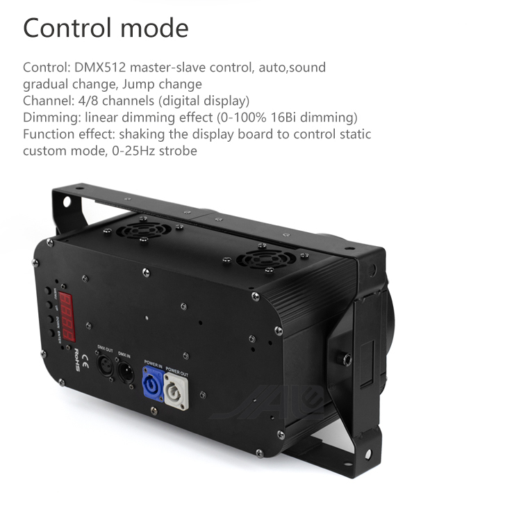 широкий случай DMX512 полета света равенства СИД УДАРА напряжения тока 90-240v, управление голоса, самоходный режим контроля