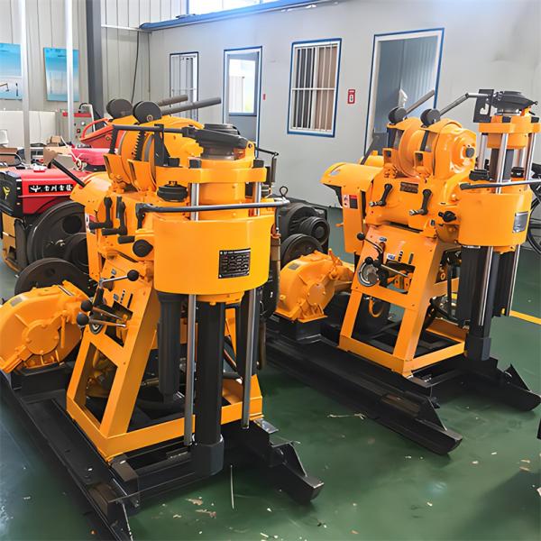 Machine de forage de base hydraulique de recherche géotechnique Xy-3 avec plateforme de forage