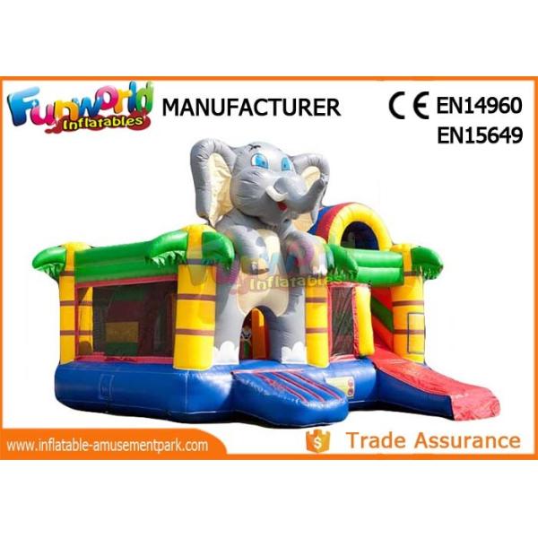 Inflatable Animal Bouncy Castle With Slide For Kids And Adults