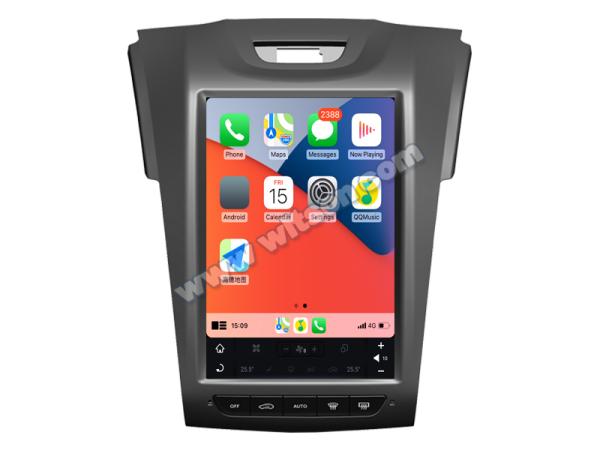 Pantalla vertical Tesla Android de 11.8 para Chevrolet Holden S10 Trailblazer Colorado Isuzu Dmax D-max 2012-2018, reproductor multimedia estéreo GPS Carplay para coche