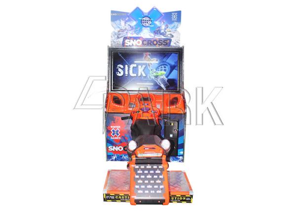 450W Racing Game Machine Indoor Arcade Games Snow Cross Moto Driving Simulator