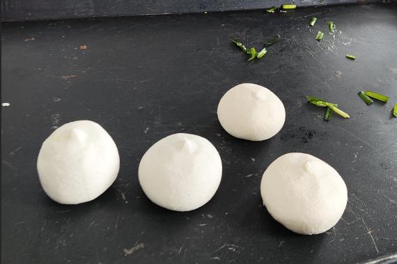 Papa P160 Machine automatique d'enrobage de boulettes de viande 3600-5400 boules/heure