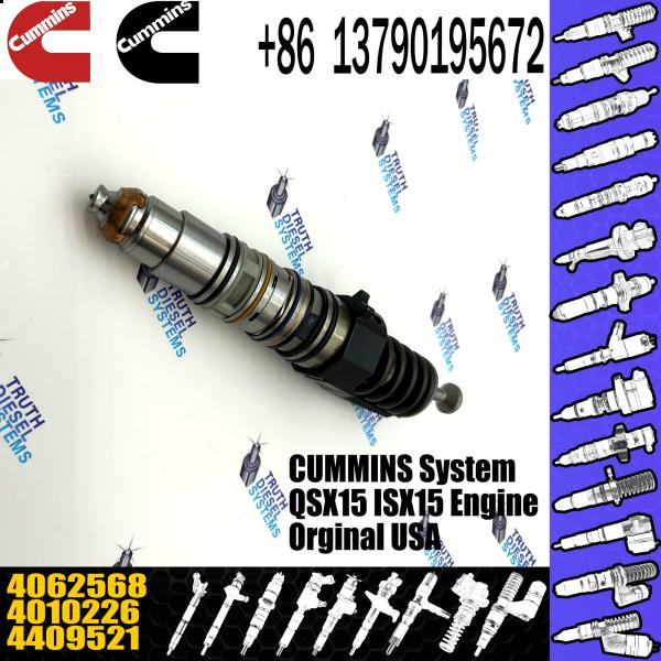 High Quality Common Rail Fuel Injector 4010226 4409521 4062568 4062568PX For QSX cummins product X15 series