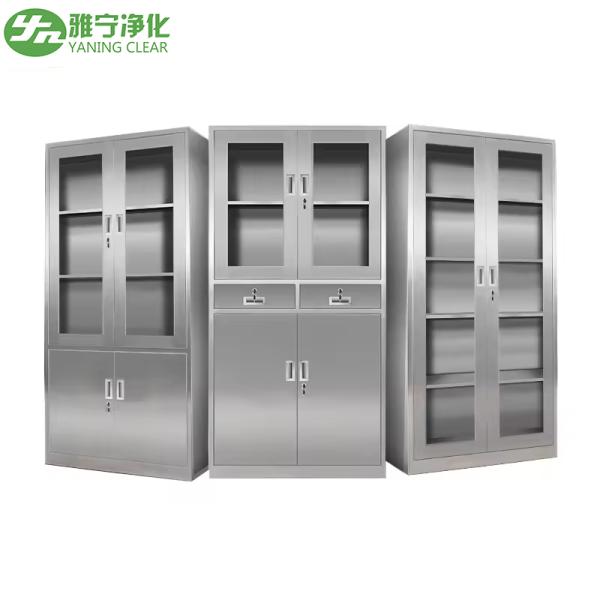 Stainless Steel Hospital Storage Cabinets For Medicine