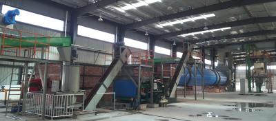 Hot Air Furnace Equipped Rotary Drum Dryer for Pig Hair Processing 80-500 tons of Wet Materials Per Day