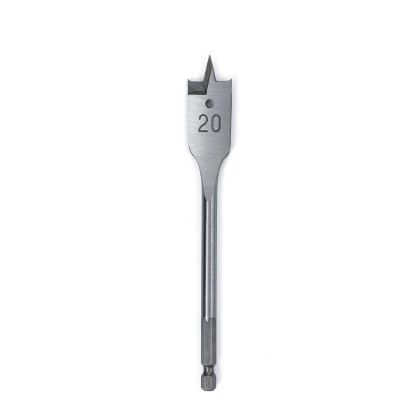 20mm Flat Drill Bit OEM / ODM Flat Bottomed 20mm Wood Drill Standard Chucks